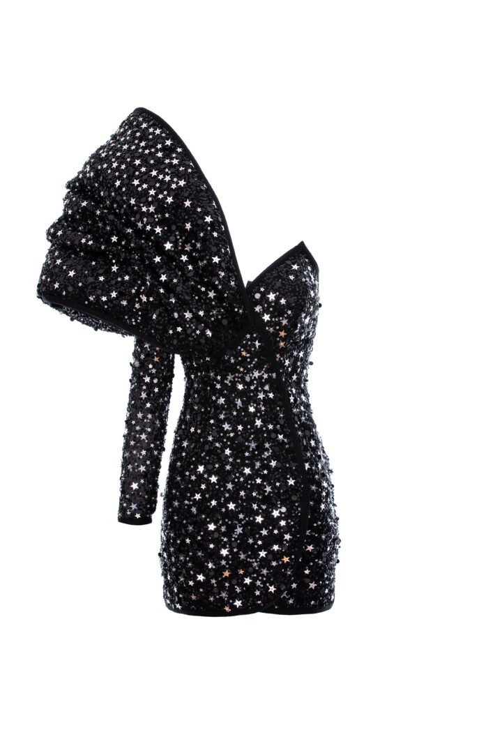 STELLA ABYSSEA LONG SEQUINS DRESS - Image 3