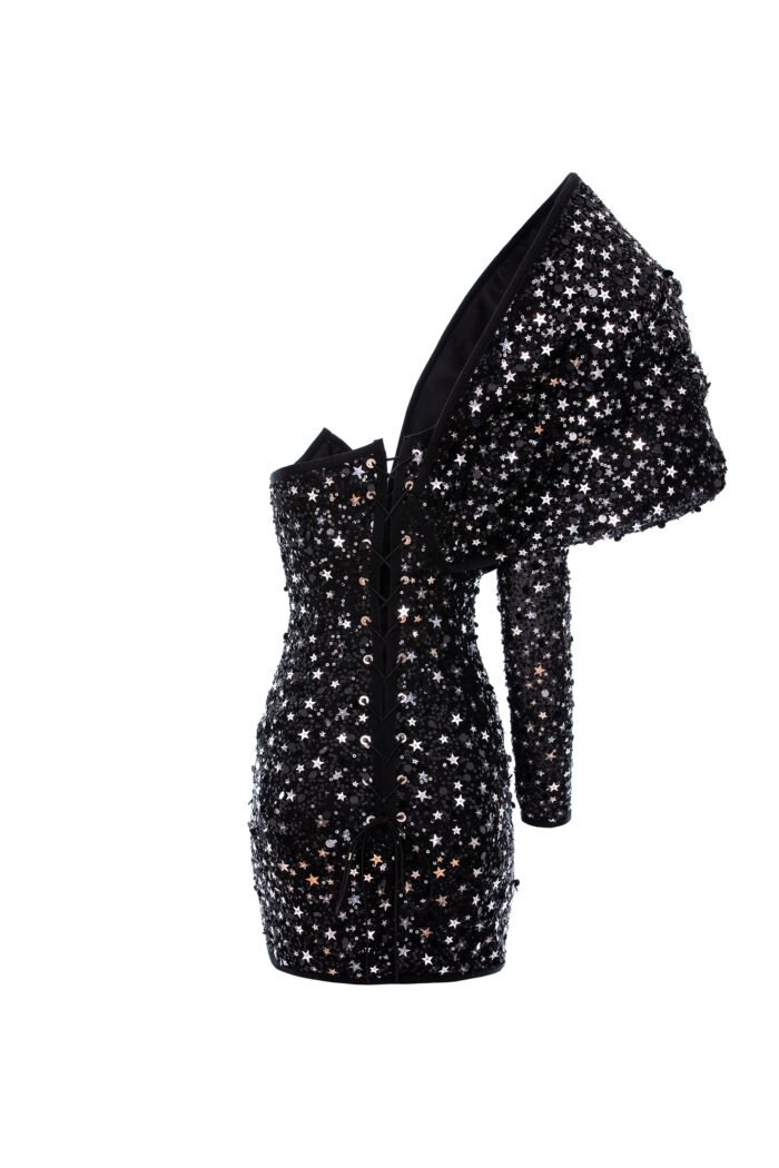 STELLA ABYSSEA LONG SEQUINS DRESS - Image 4