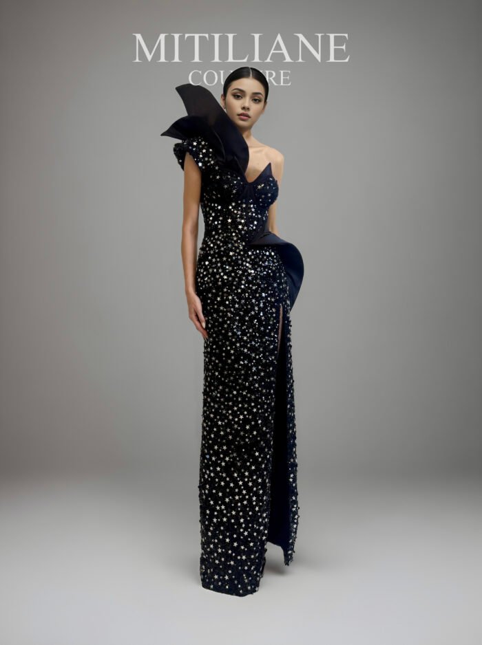 STELLA ABYSSEA LONG SEQUINS DRESS - Image 2